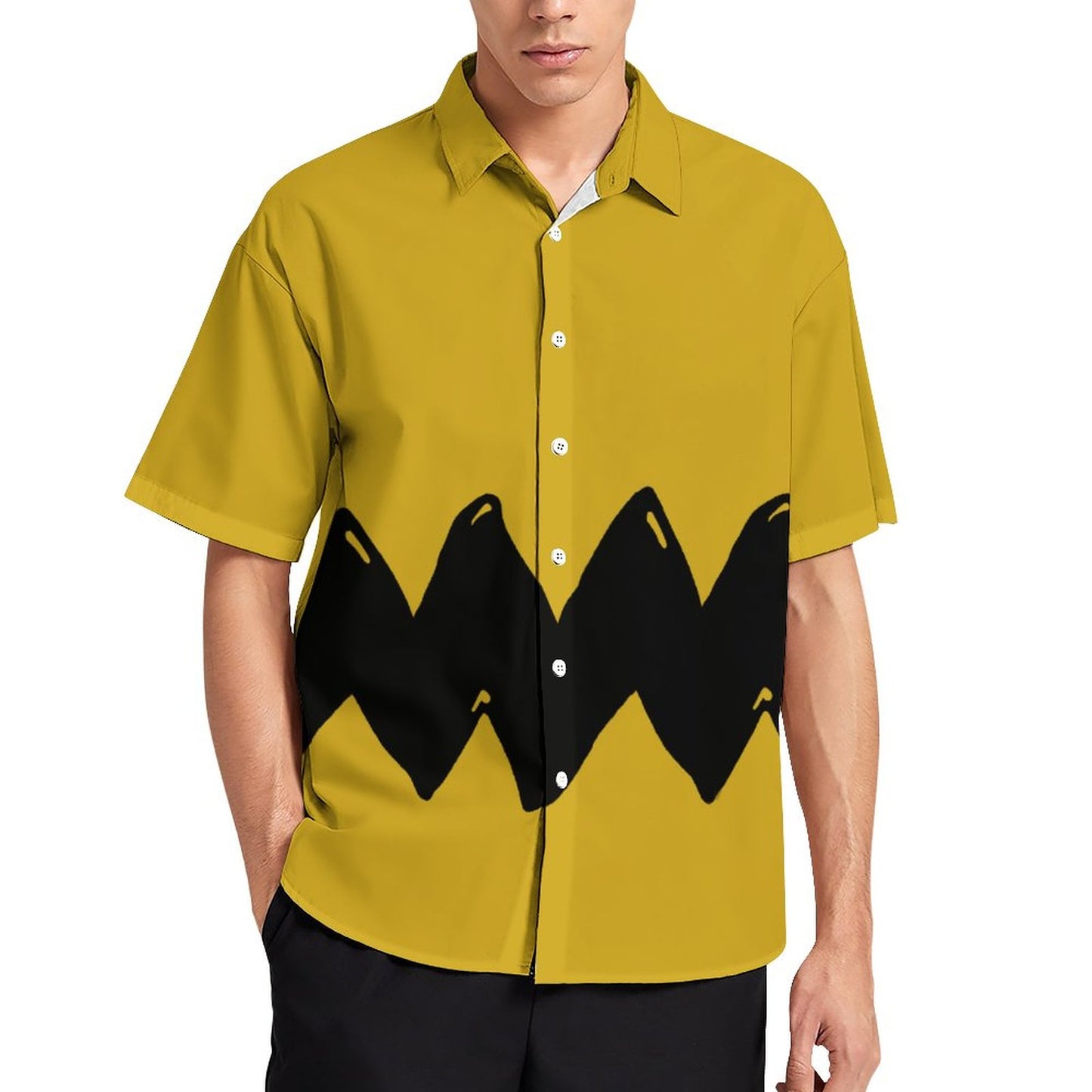 Men's Hawaiian Print Resort Shirt 2305102379