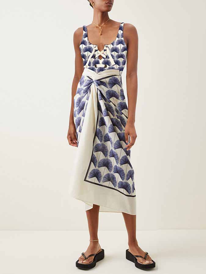Women's Fashion Printed Bikini and Cover Up