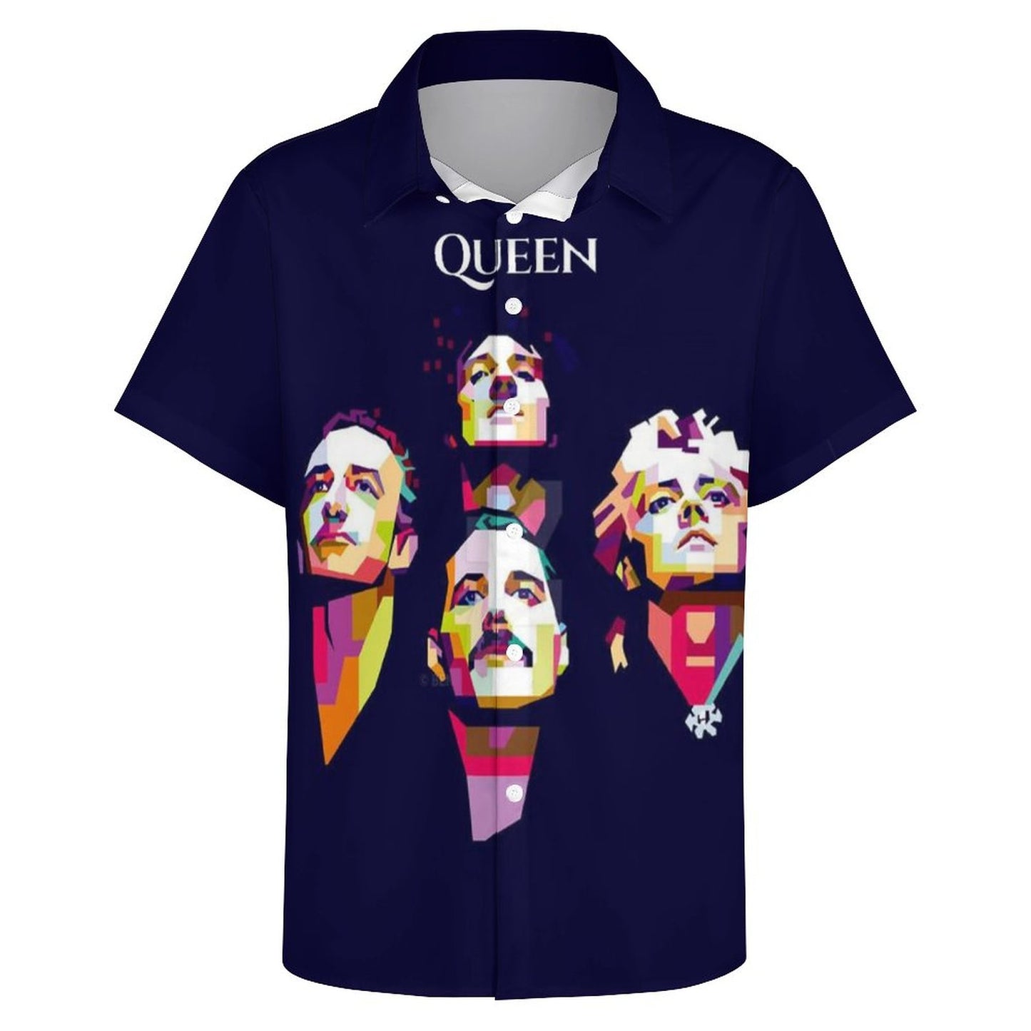 Men's Fashion Casual Printed Short Sleeve Shirts 2306102220