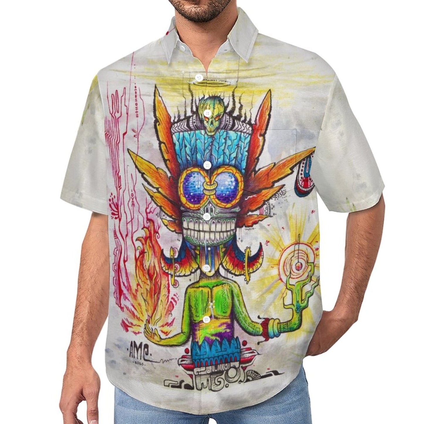 Mens Vacation Hawaiian Shirt 2305106571