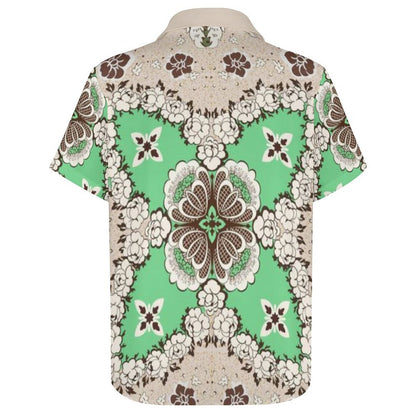 Men's Fashion Casual Printed Short Sleeve Shirts 2306100037