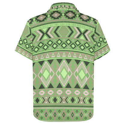 Men's Fashion Casual Printed Short Sleeve Shirts 2306101722