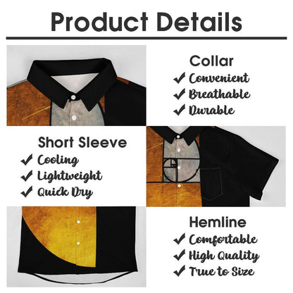 Men's Hawaiian Casual Short Sleeve Shirt 2306103835