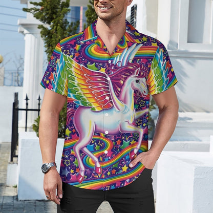 Men Hawaiian Casual Short Sleeve Shirt 2305106548