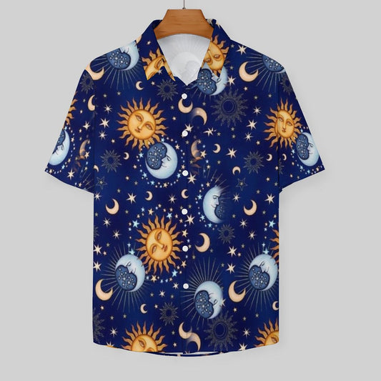 Men's Fashion Casual Printed Short Sleeve Shirts 2306100970