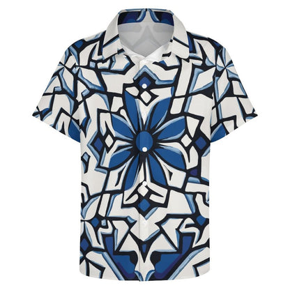 Men's Fashion Casual Printed Short Sleeve Shirts 2306100439