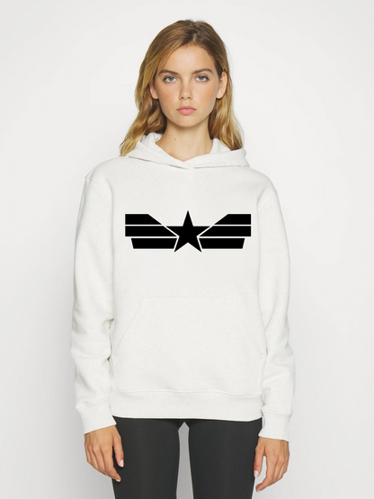 Unisex Fashion Casual Marvel Super Hero Printed Hoodie