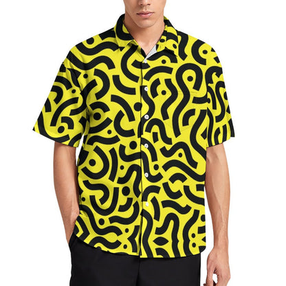 Men's Hawaiian Casual Short Sleeve Shirt 2306105786