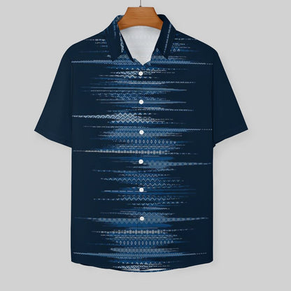 Men's Fashion Casual Printed Short Sleeve Shirts 2306102195