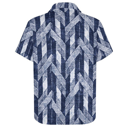 Men's Fashion Casual Printed Short Sleeve Shirts 2306105117