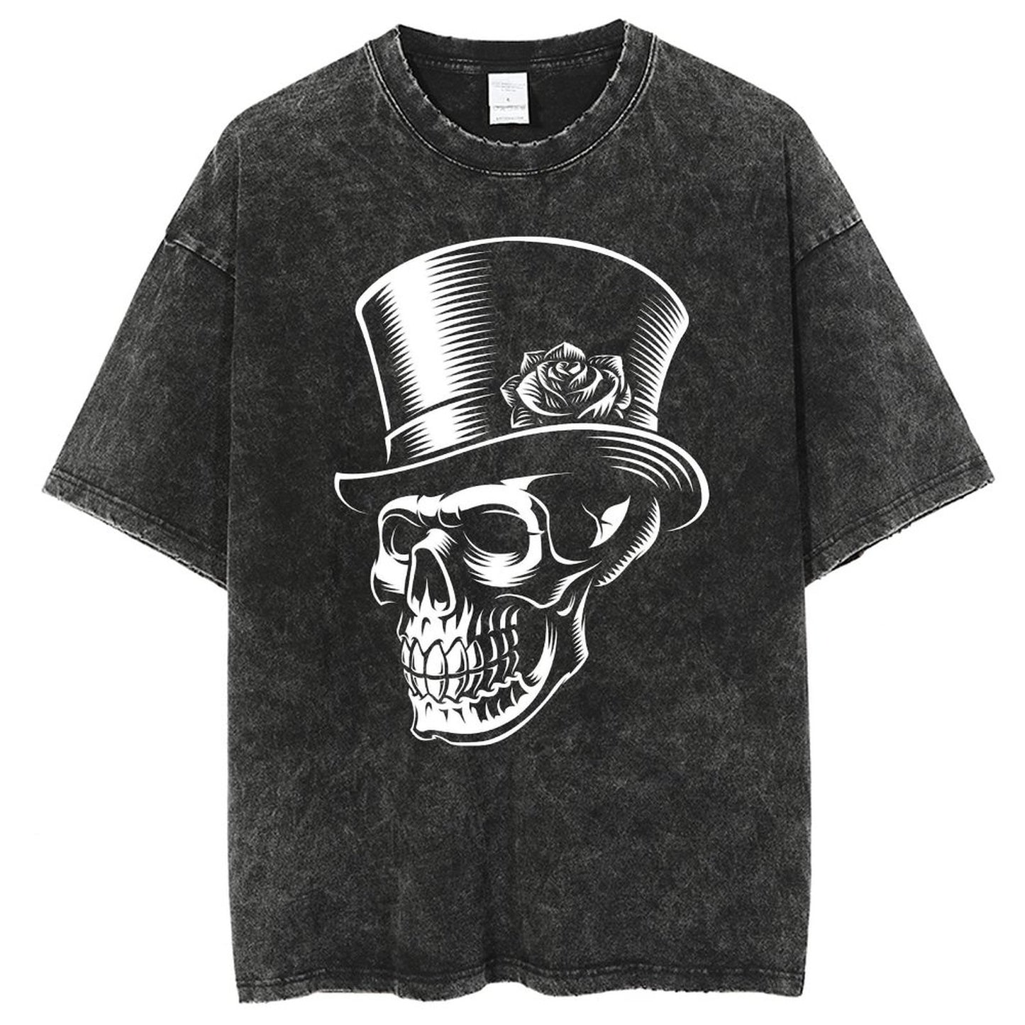 Mens Cotton Wash Solid T-Shirts Oversized Unisex Short Sleeve Streetwear Rap Hip Hop Basic Tee Tops 2305101611