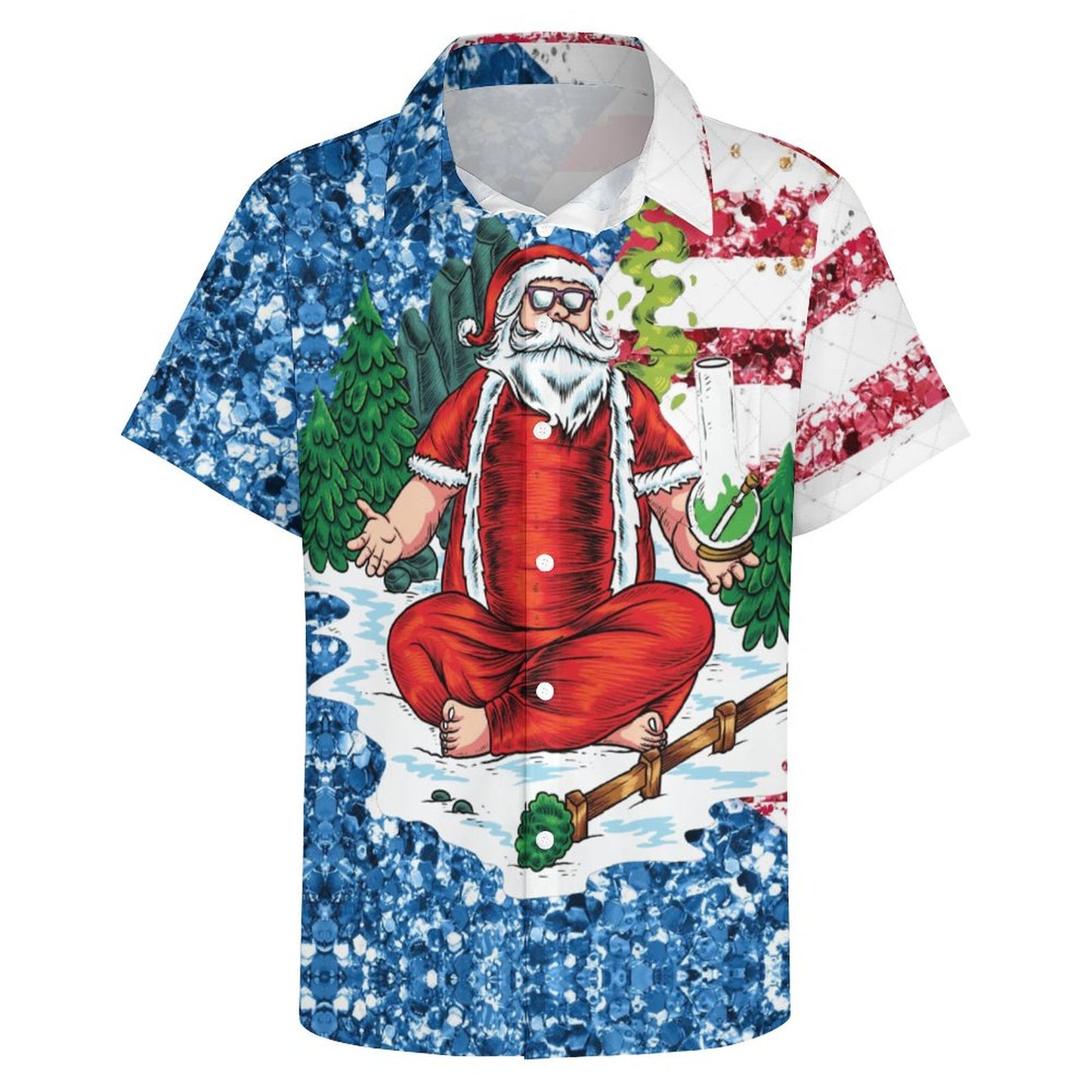 Men's Hawaiian Casual Short Sleeve Shirt 2306103355