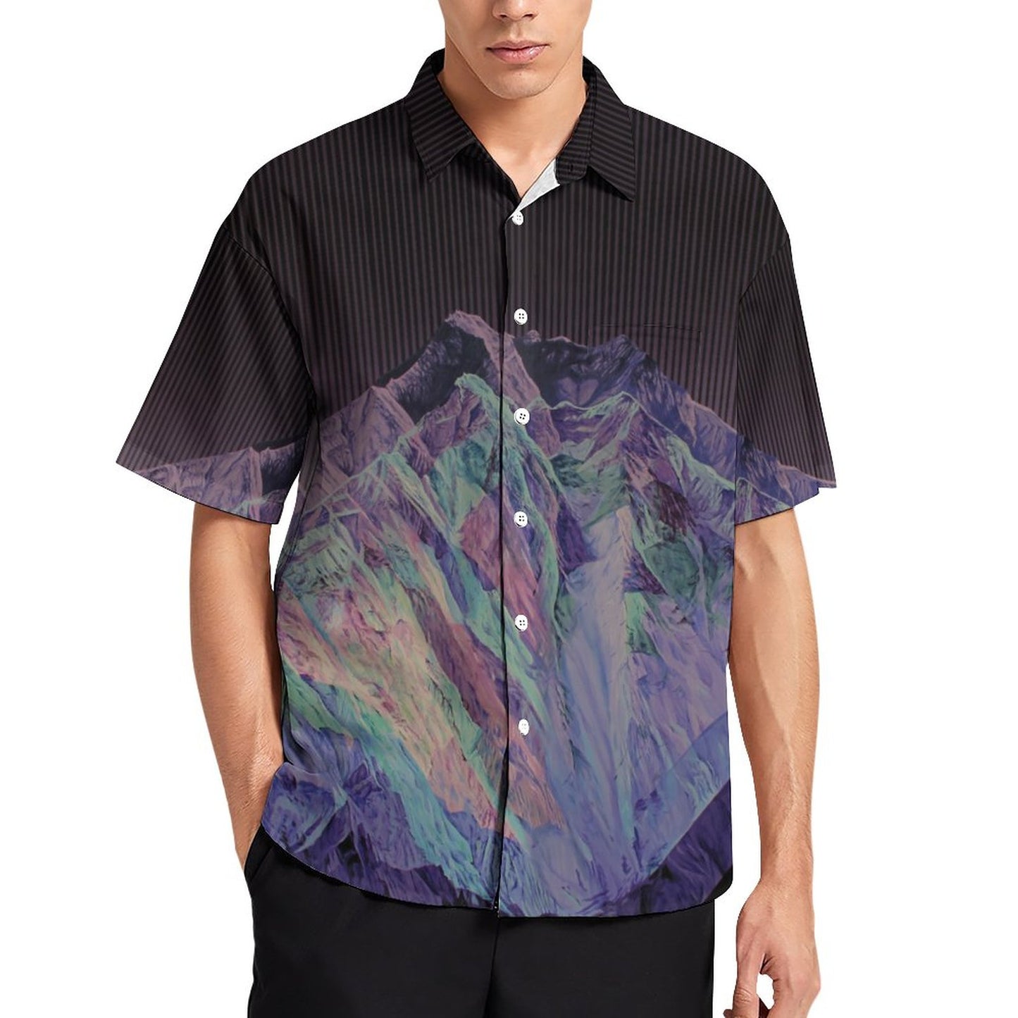 Men's Hawaiian Casual Short Sleeve Shirt 2306105293