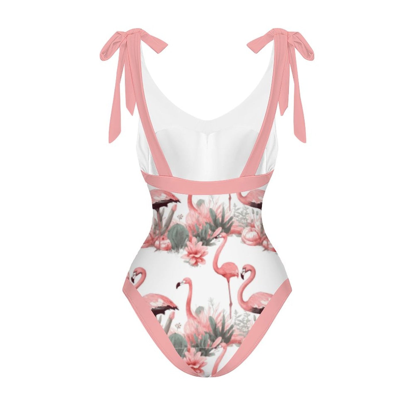 Casual Printed One-Piece Swimsuit And Cover Up 2305102476