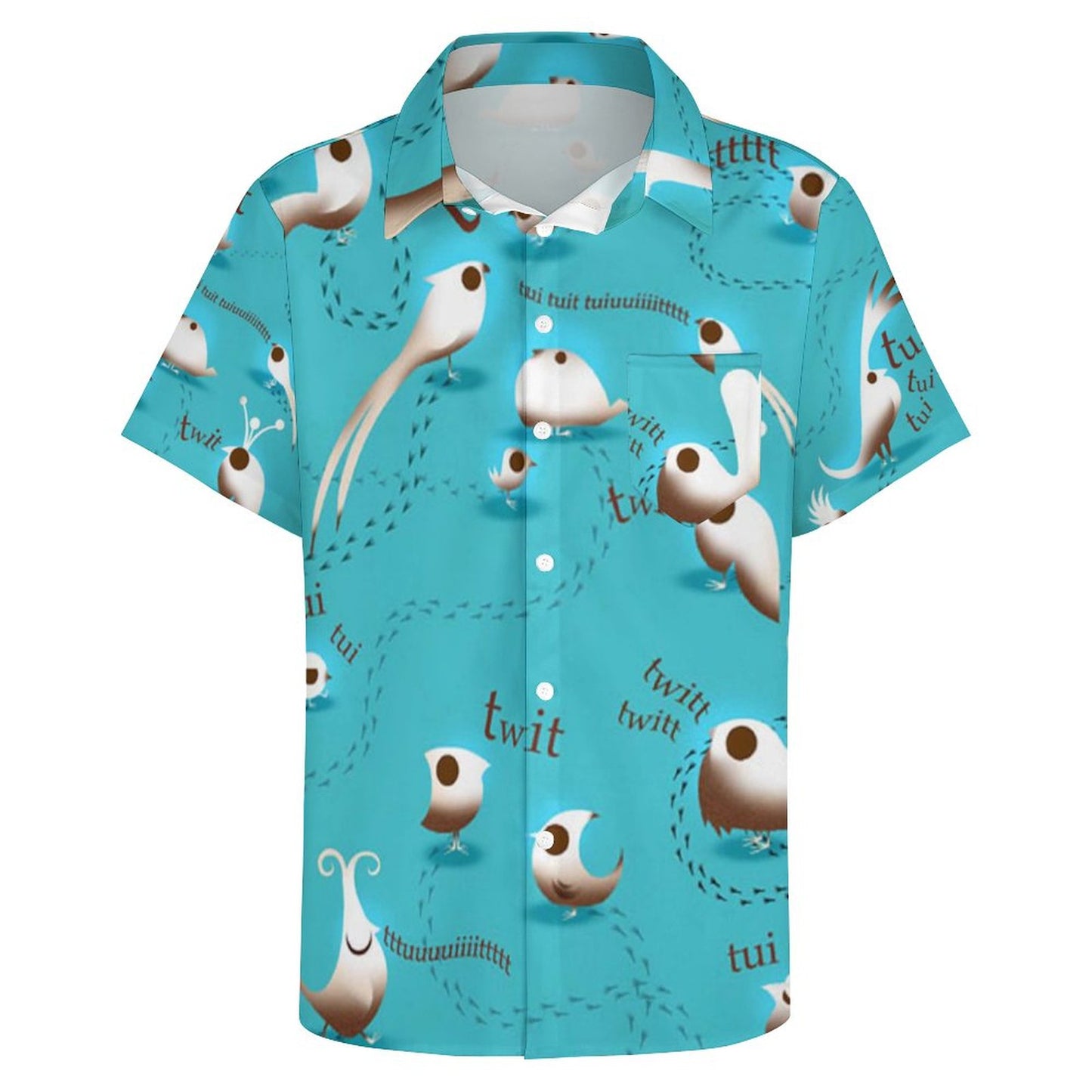 Men's Hawaiian Casual Short Sleeve Shirt 2306103516