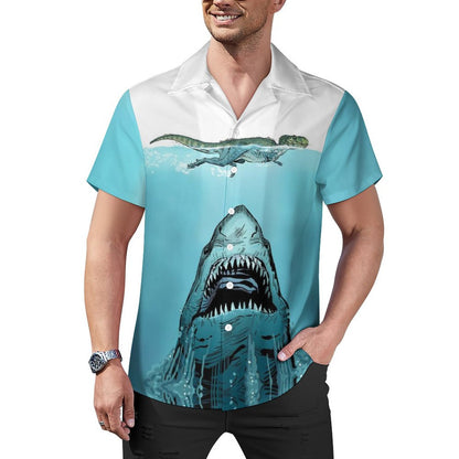 Men's Hawaiian Print Casual Shirt 2304105227