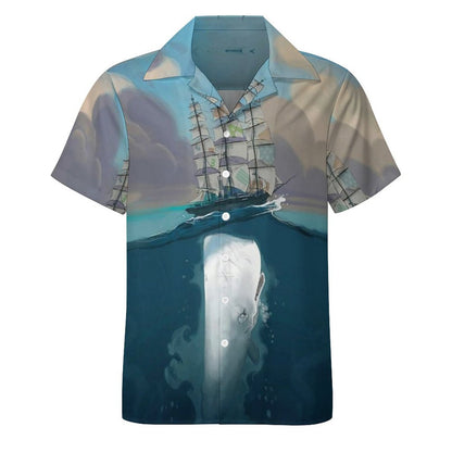 Men's Hawaiian Print Casual Shirt 2304104815