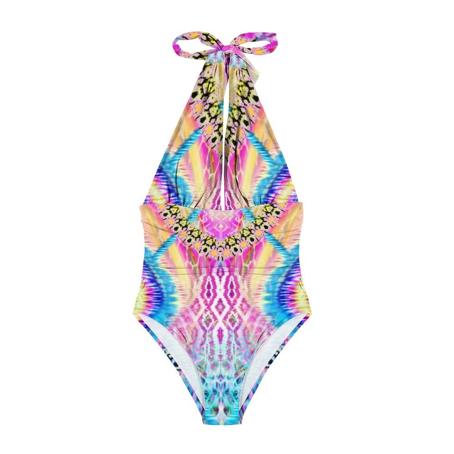 Casual Printed One Piece Swimsuit And Cover Up 2306102224