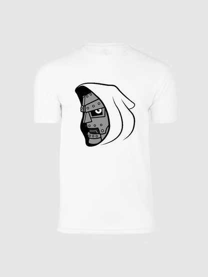Men's Casual Doom Marvel Comics Printed Round Neck Short Sleeve T-Shirt