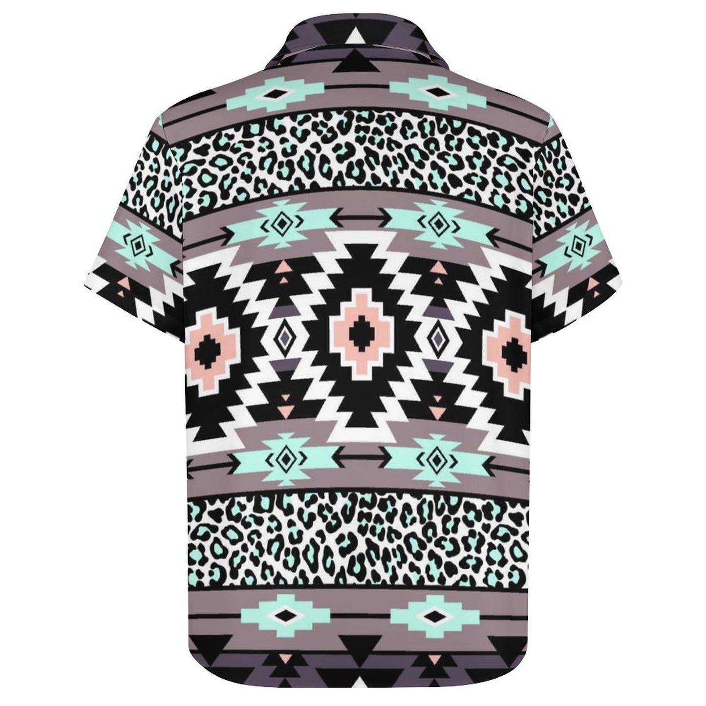 Men's Fashion Casual Printed Short Sleeve Shirts 2306101717