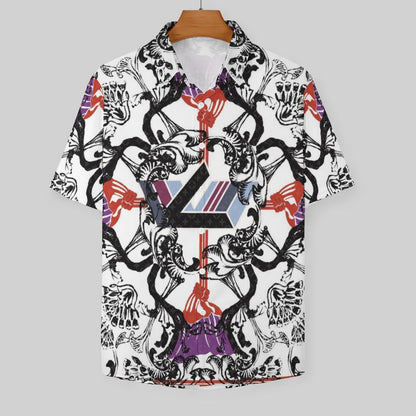 Men's Fashion Casual Printed Short Sleeve Shirts 2306101356