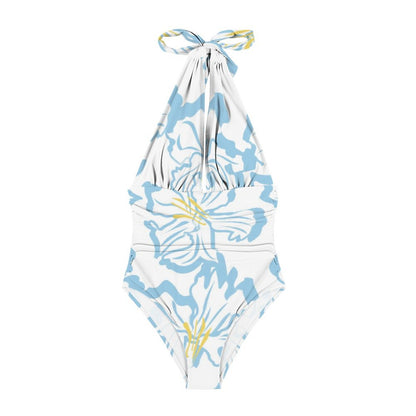 Casual Printed One Piece Swimsuit And Cover Up 2306102057