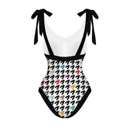 Casual Printed One Piece Swimsuit And Cover Up 2305104834