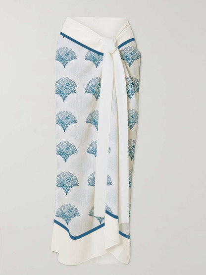 Printed Fashion One Piece Swimsuit and Cover up