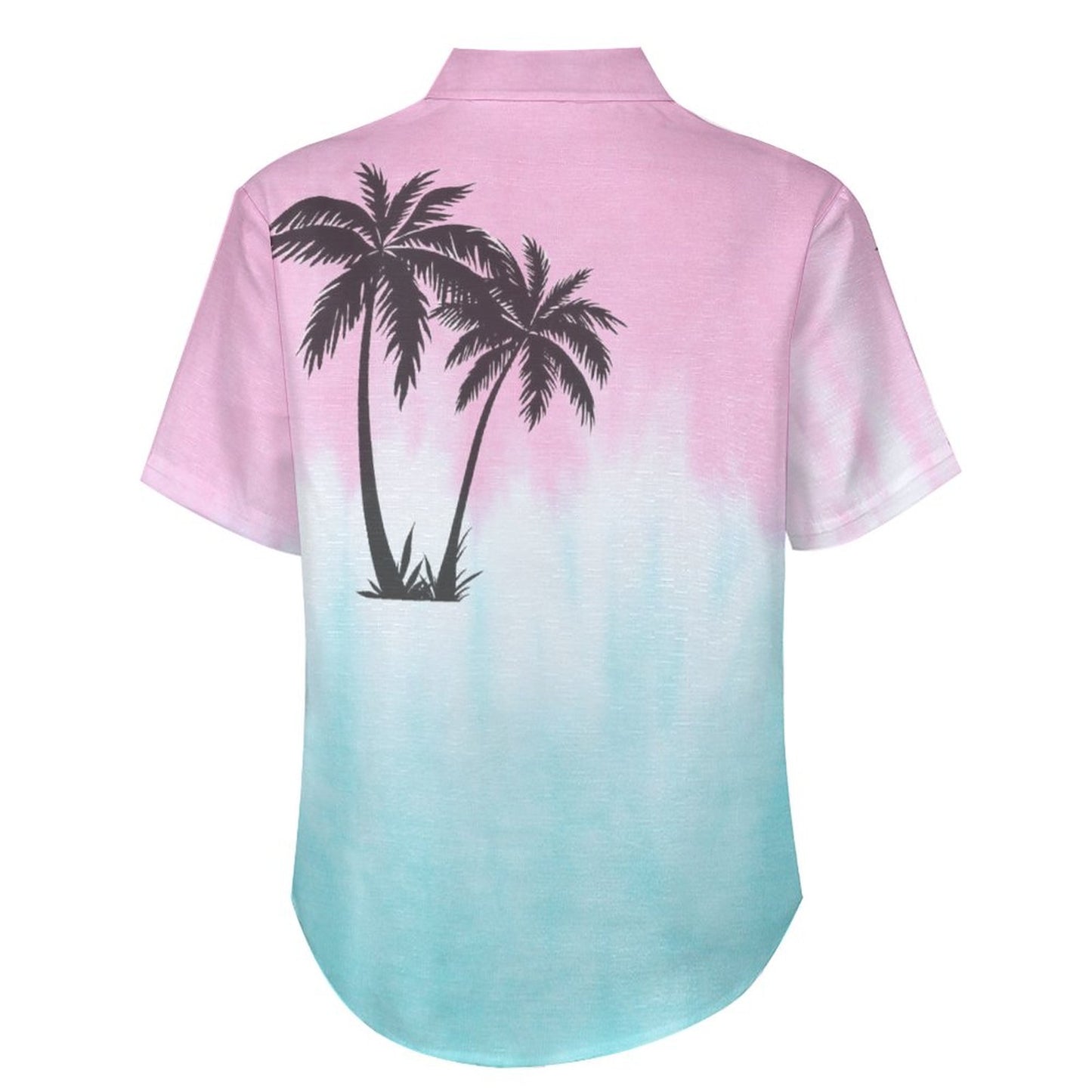 Men's Hawaiian Print Lapel Shirt 2304104201