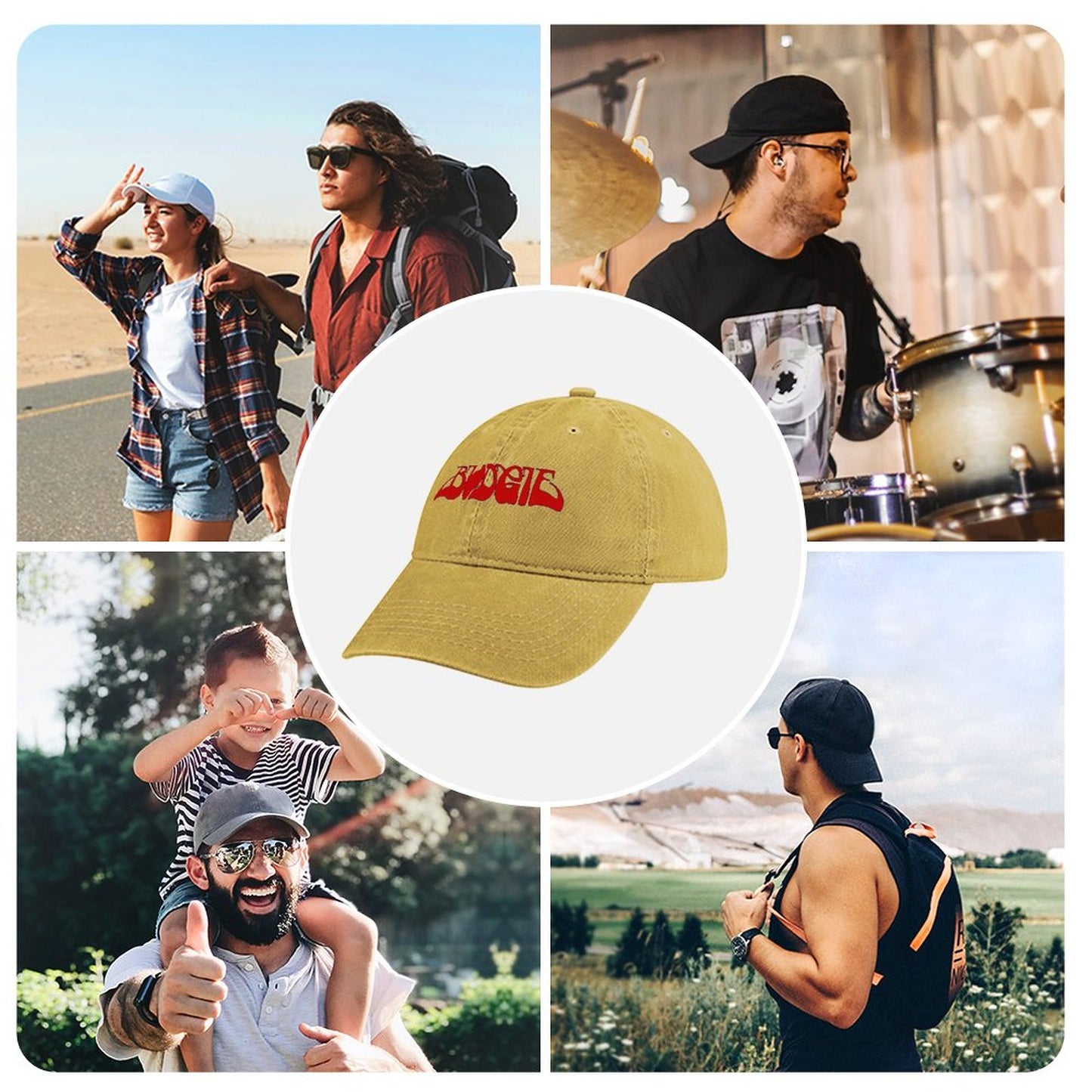 JOC Washed Denim Baseball Cap 2305101754