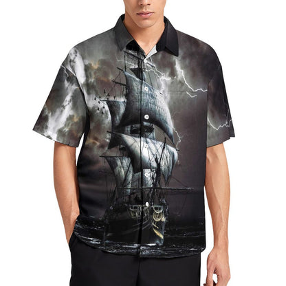 Men's Hawaiian Casual Short Sleeve Shirt 2306104248