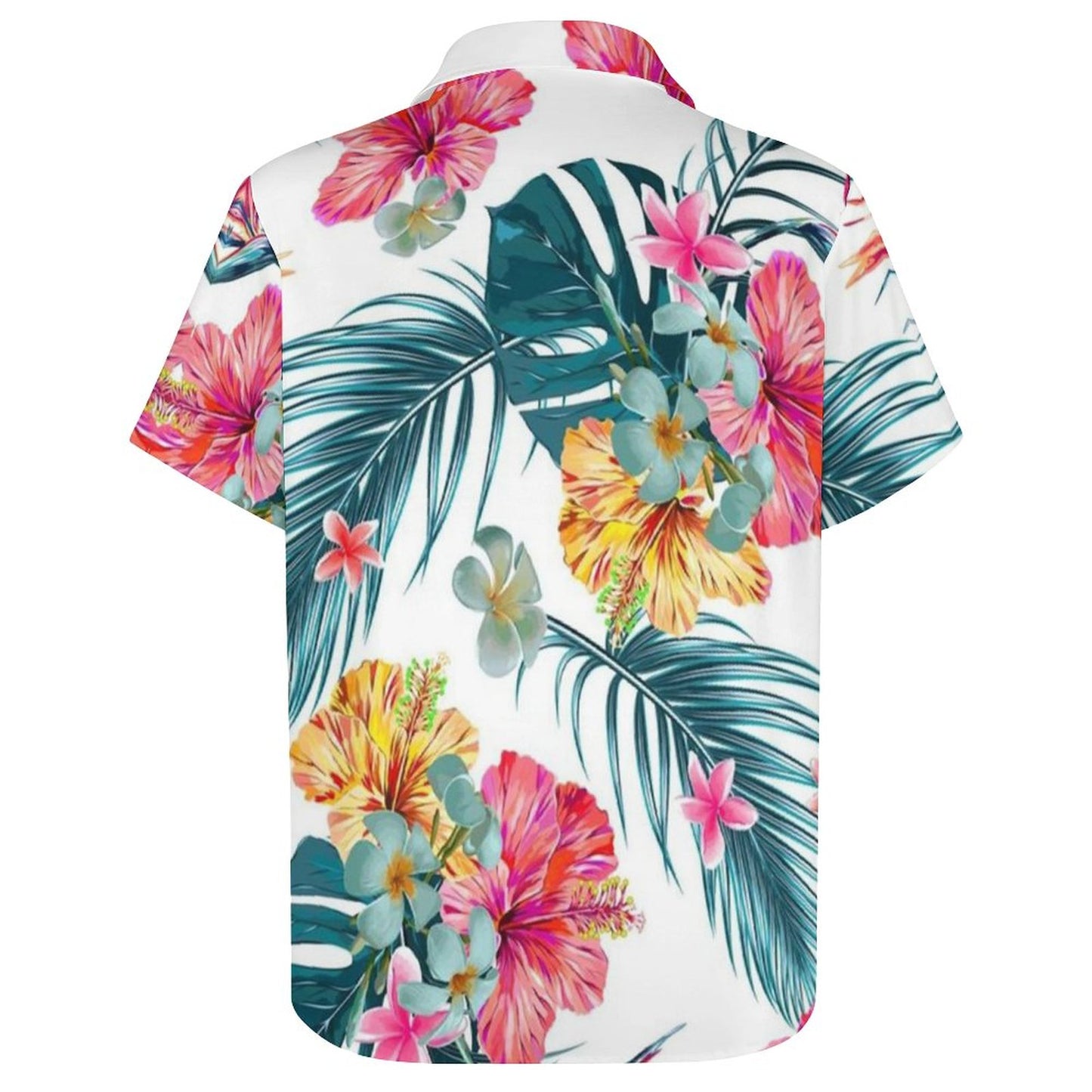 Men's Hawaiian Print Resort Shirt 2305101473