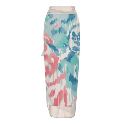 Fashion Printed One Piece Swimsuit And Cover Up 2305106054