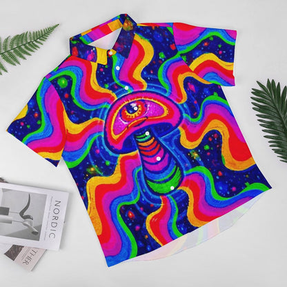 Men's Fashion Casual Printed Short Sleeve Shirts 2306104434