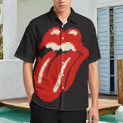 Men's Hawaiian Casual Short Sleeve Shirt 2306103177