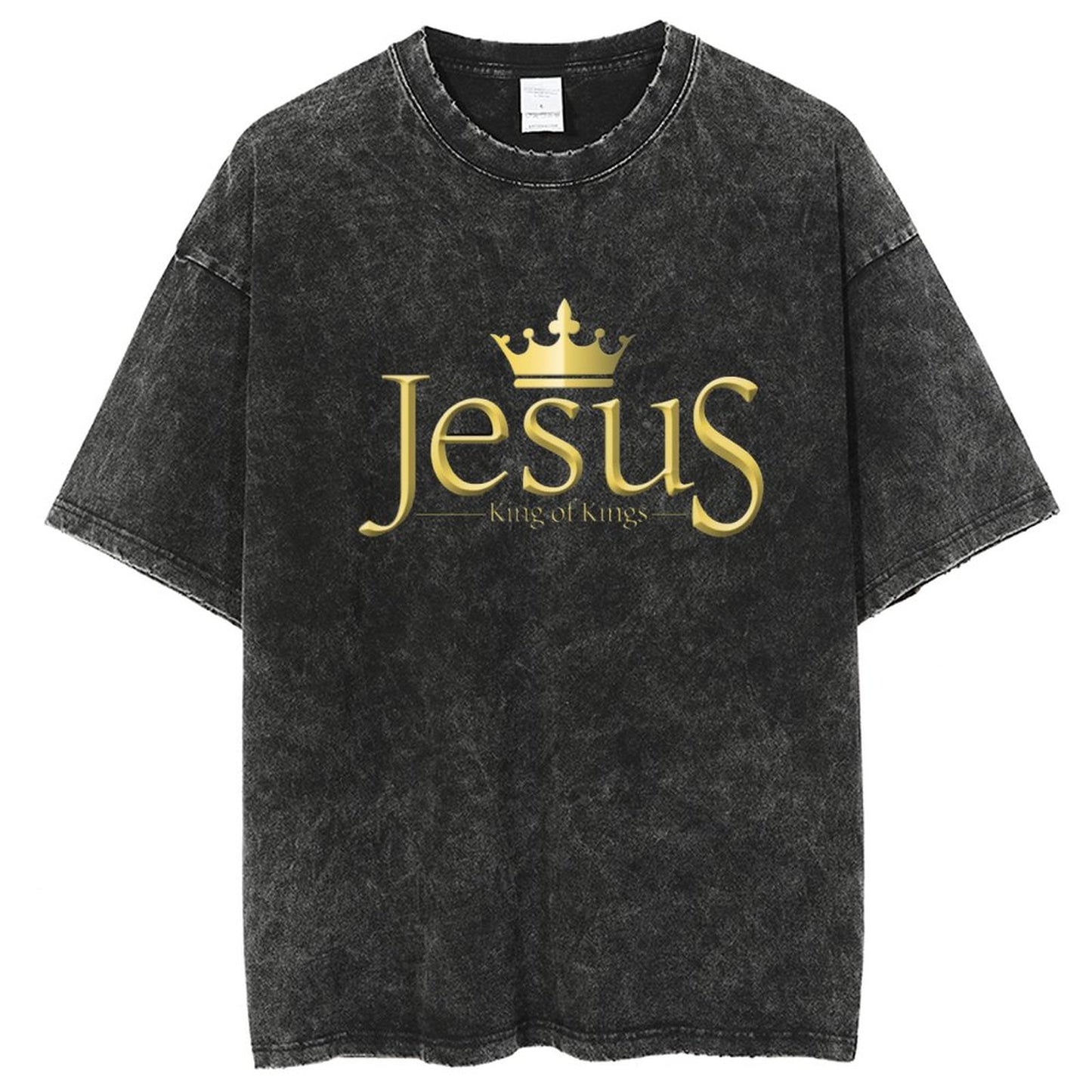 Unisex Vintage Solid Wash T-Shirts 2305103945