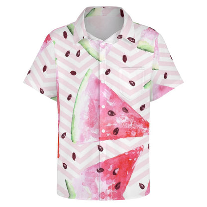 Men's Hawaiian Casual Short Sleeve Shirt 2306105390