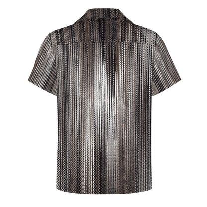 Men Hawaiian Casual Short Sleeve Shirt 2307100355