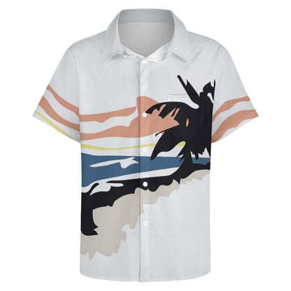 Men's Hawaiian Casual Short Sleeve Shirt 2306105174