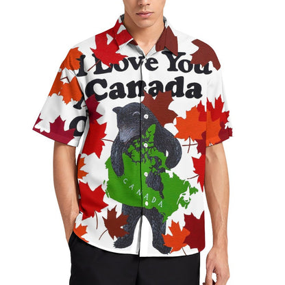Men's Fashion Casual Printed Short Sleeve Shirts 2306104158