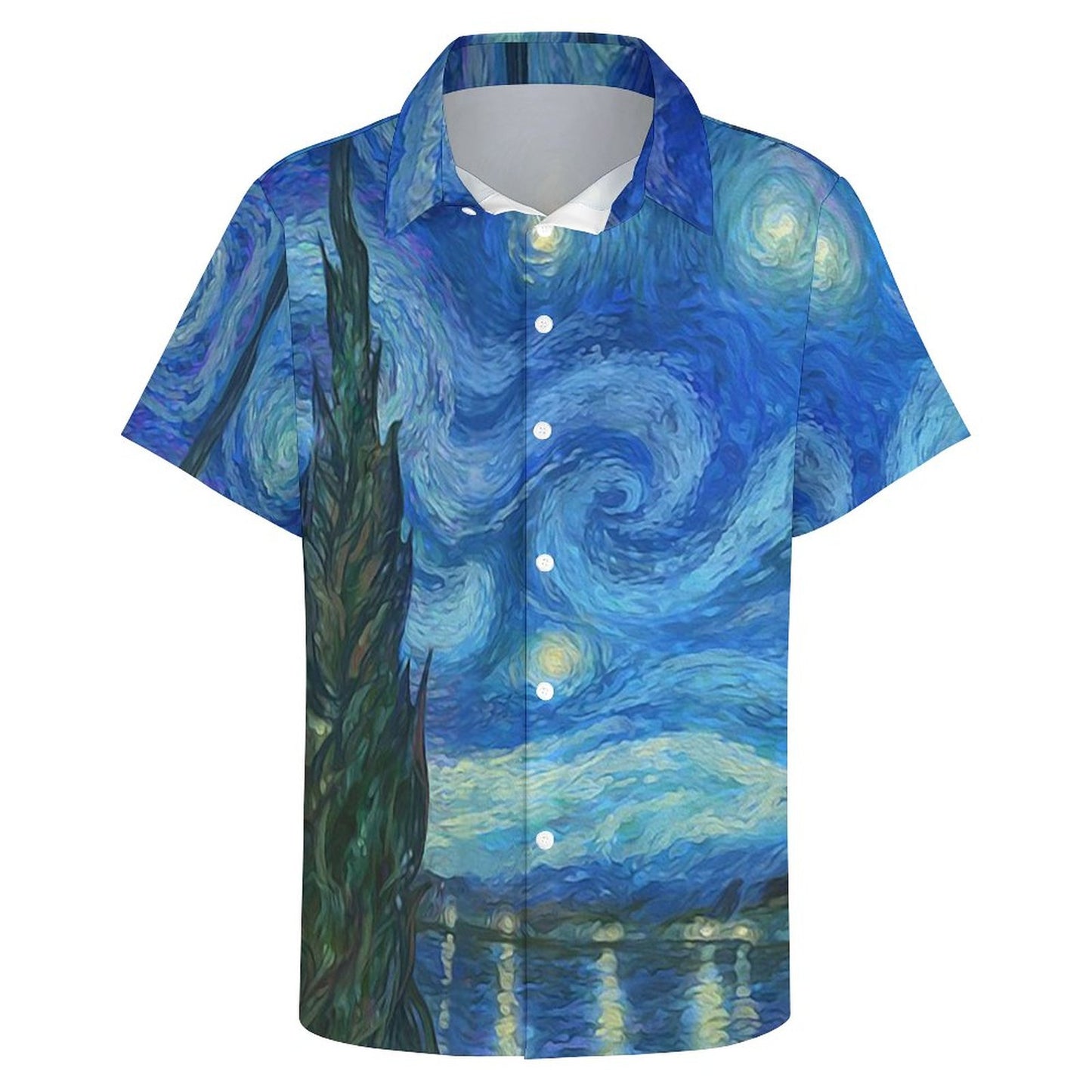Men's Hawaiian Print Resort Shirt 2305101784