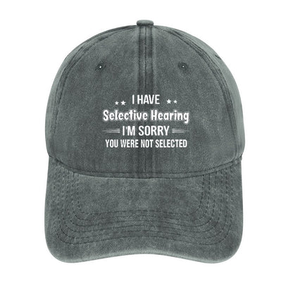 JOC Washed Denim Baseball Cap 2305102539