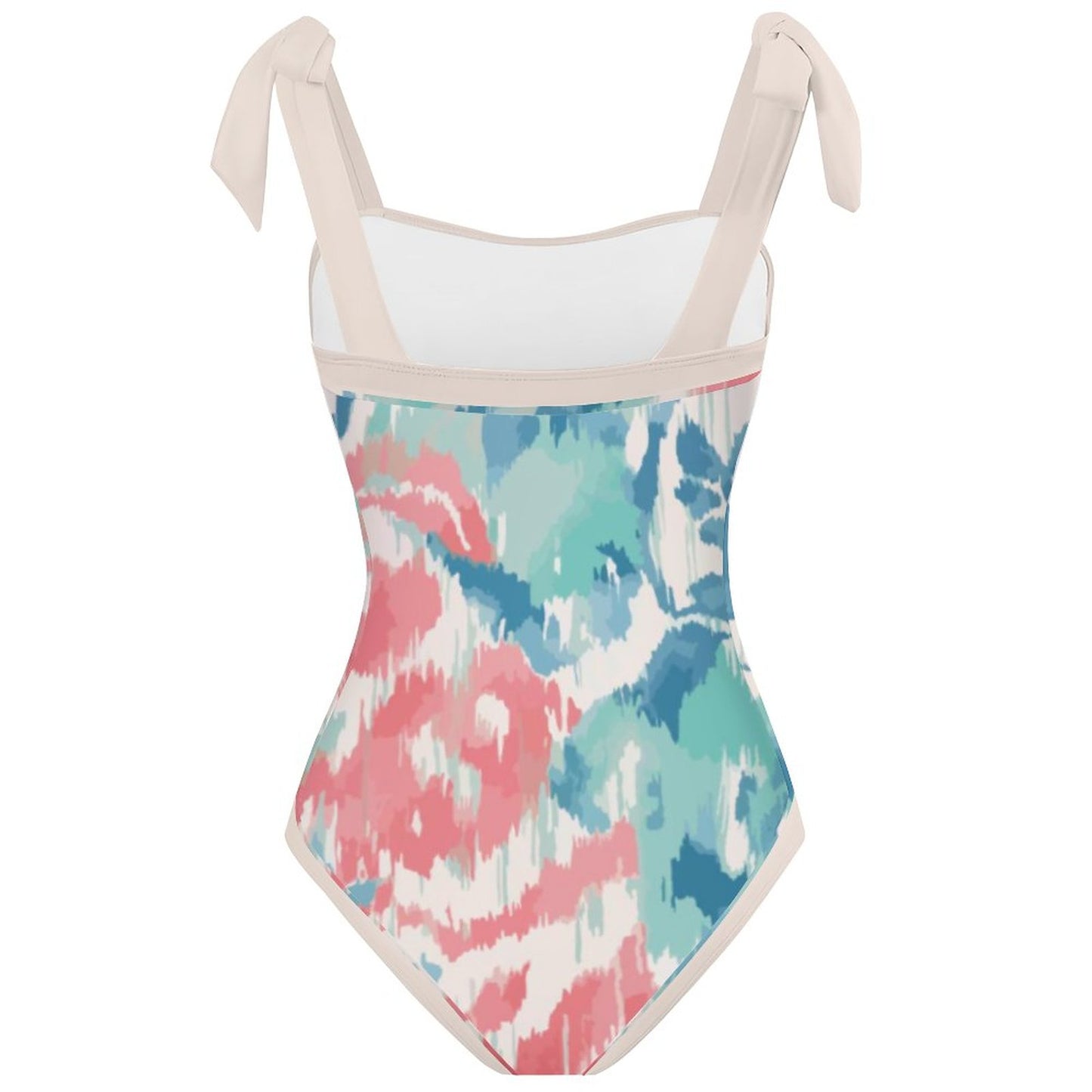 Fashion Printed One Piece Swimsuit And Cover Up 2305106054