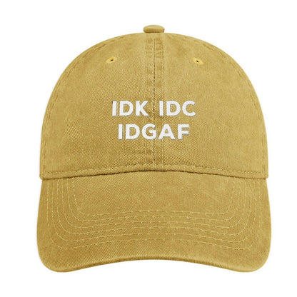 JOC Washed Denim Baseball Cap 2305102591