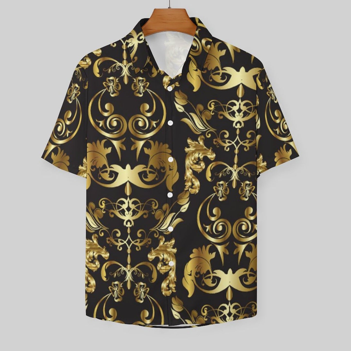 Men's Fashion Casual Printed Short Sleeve Shirts 2306100029