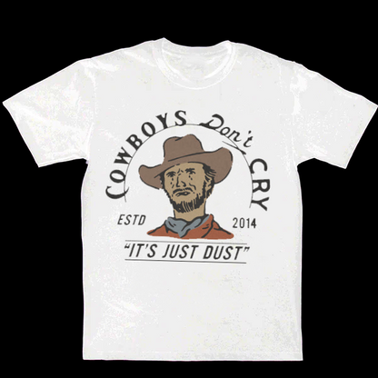 Cowboys Don't Cry Men's Casual Printed T-Shirt