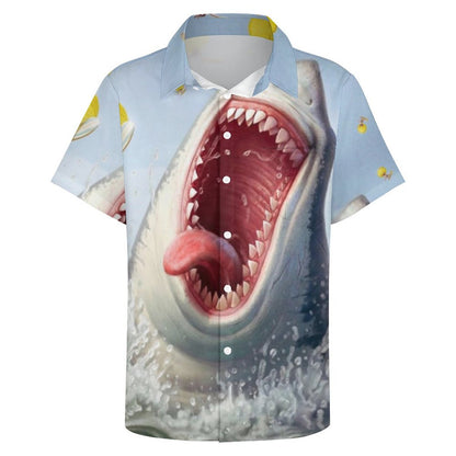 Men's Hawaiian Print Resort Shirt 2304108670