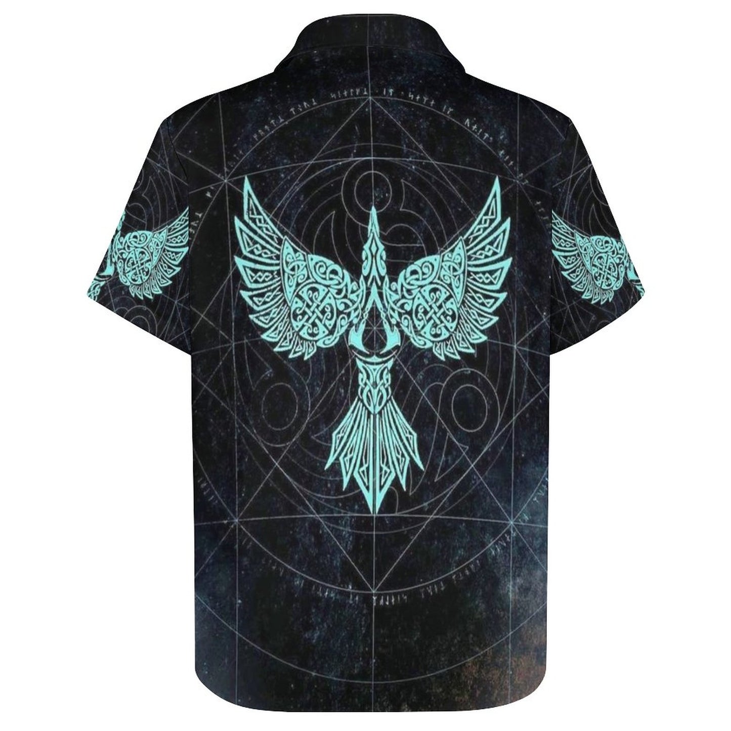 Men's Fashion Casual Printed Short Sleeve Shirts 2306101392