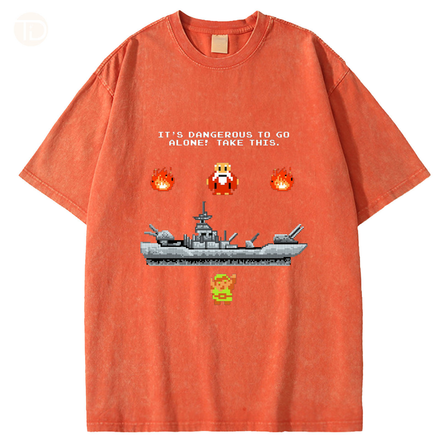 Unisex Vintage Wash Denim T-Shirts