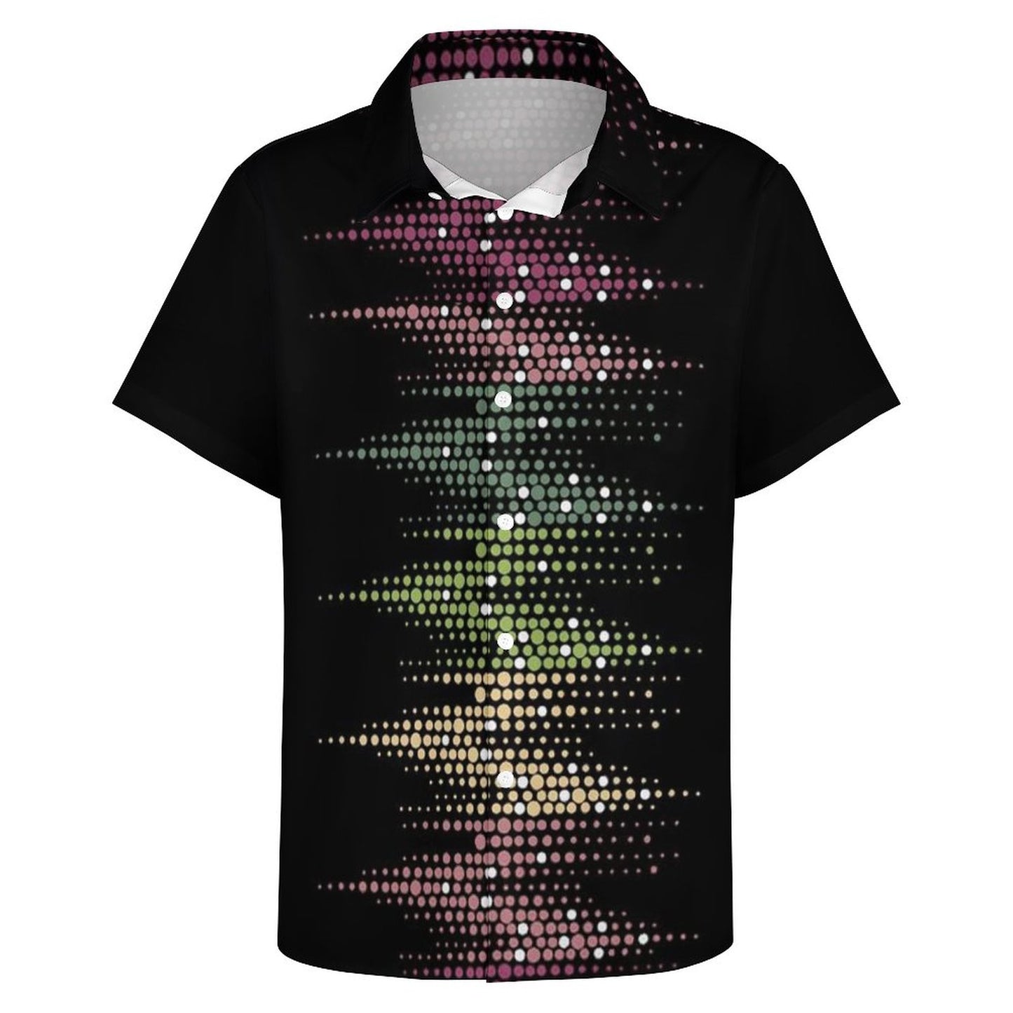 Men's Fashion Casual Printed Short Sleeve Shirts 2306102196